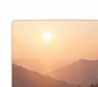 Light over mountains